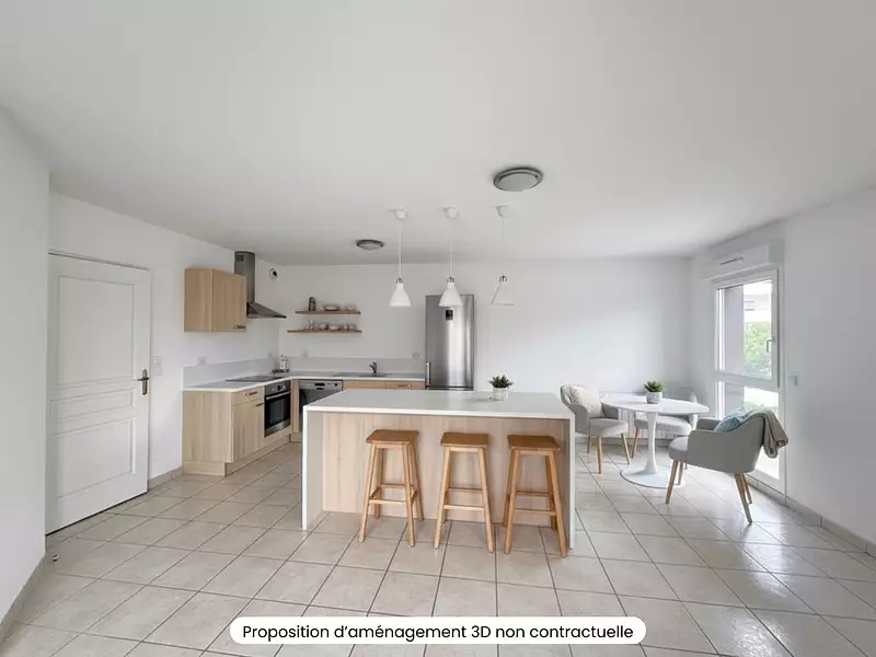 Appartement, 62,48 m²