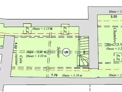 Appartement, 52,97 m²
