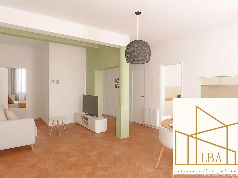 Appartement, 68,55 m²