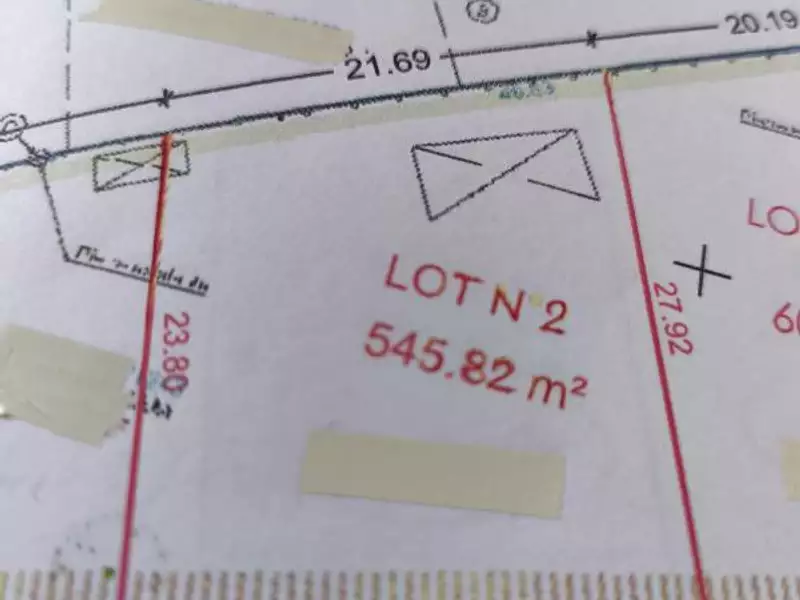 Terrain, 545 m²
