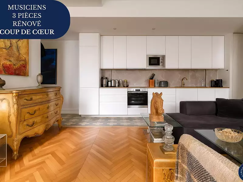 Appartement, 61,5 m²