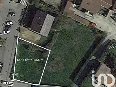 Terrain, 555 m²