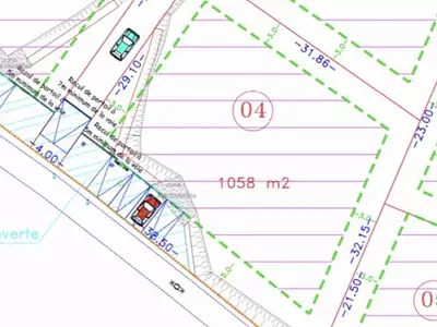 Terrain, 1 058 m²