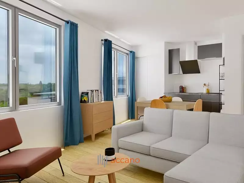 Appartement, 47,65 m²