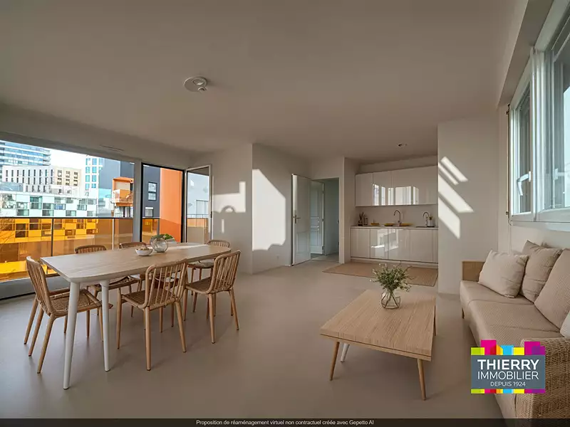 Appartement, 60,87 m²