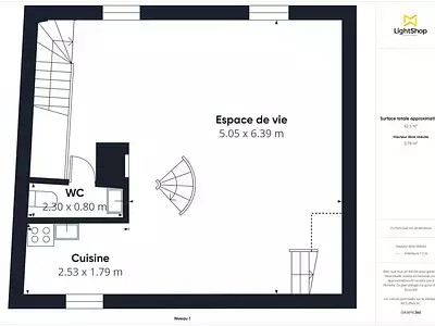 Maison, 76 m²