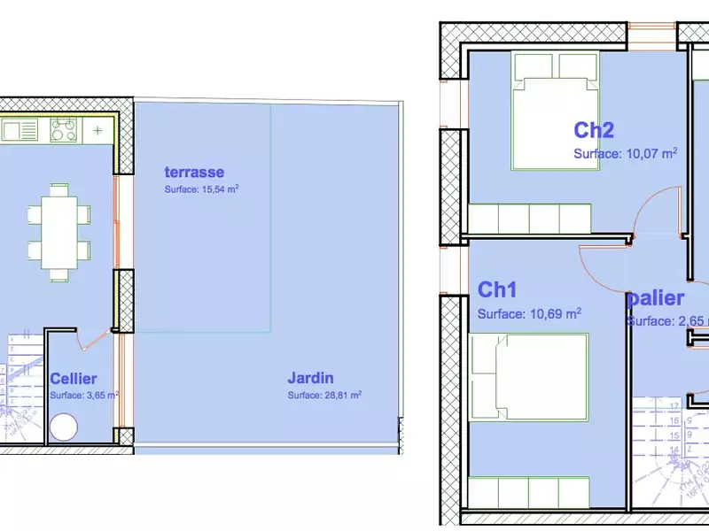 Maison, 79,3 m²