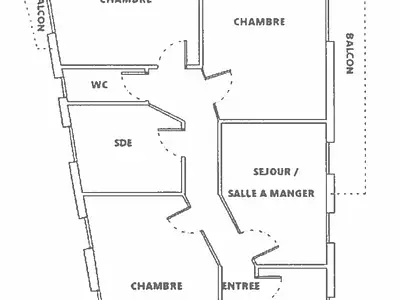 Appartement, 76,59 m²