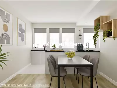 Appartement, 62 m²