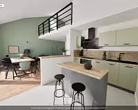 Appartement, 58,75 m²