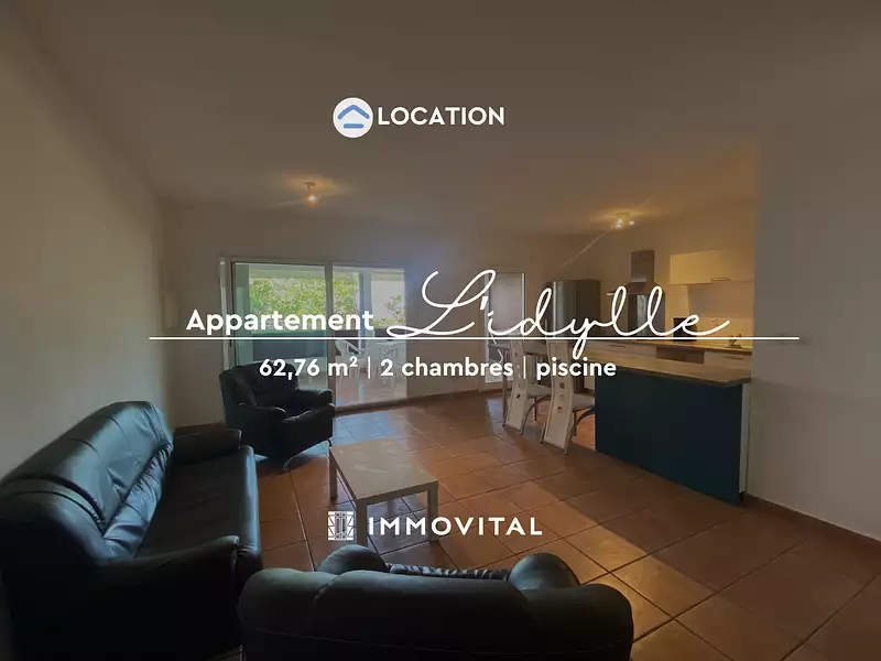 Appartement, 62,76 m²