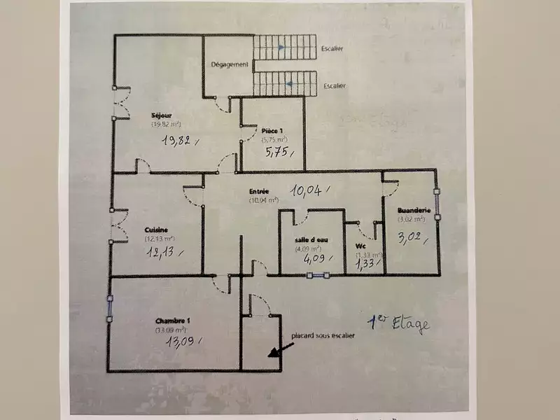 Appartement, 69 m²