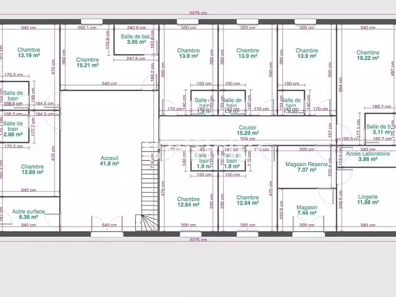 Maison, 1 875 m²
