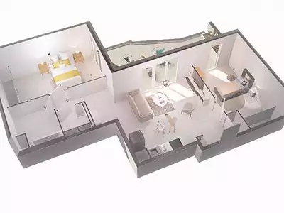 Appartement, 66 m²