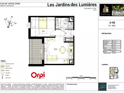 Appartement, 43 m²
