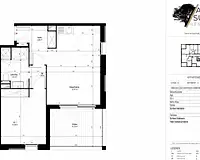 Appartement, 46,8 m²