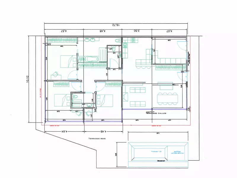 Maison, 3 448 m²