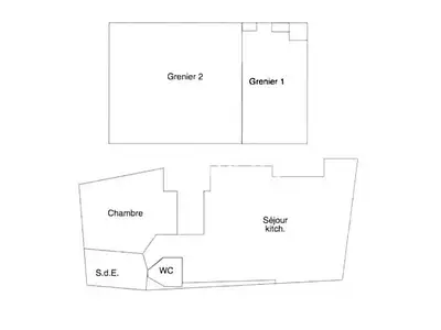 Appartement, 48 m²