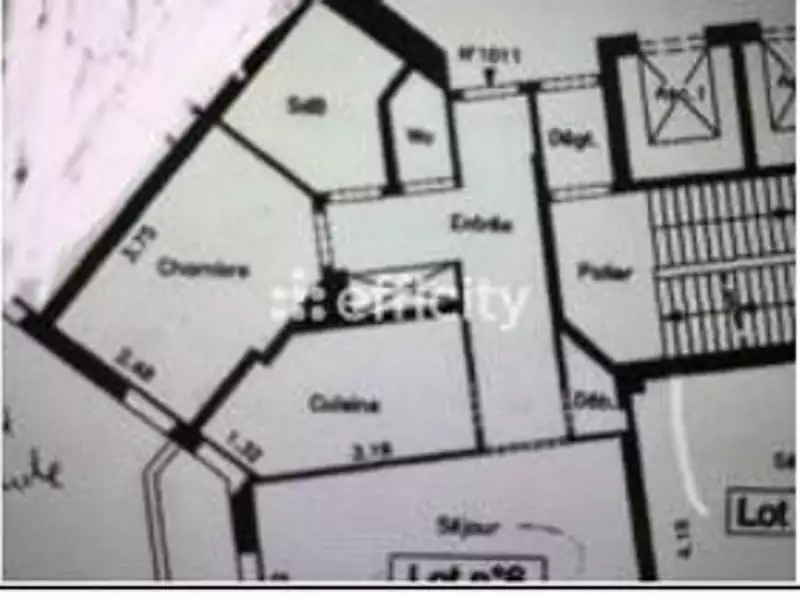 Appartement, 53 m²