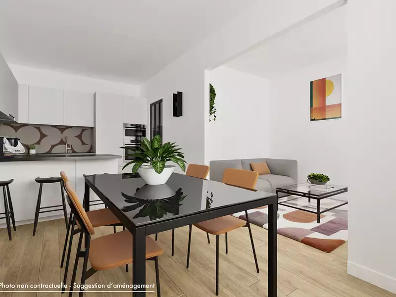 Appartement, 47,33 m²