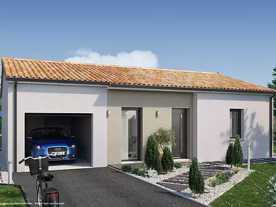 Maison neuve, 63 m²