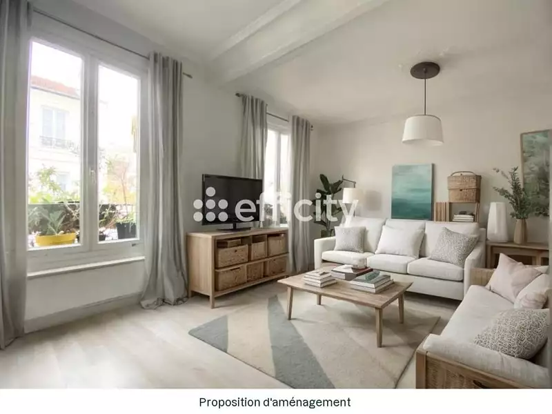 Appartement, 50 m²