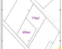 Terrain, 776 m²