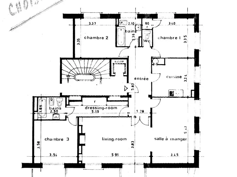 Appartement, 116 m²