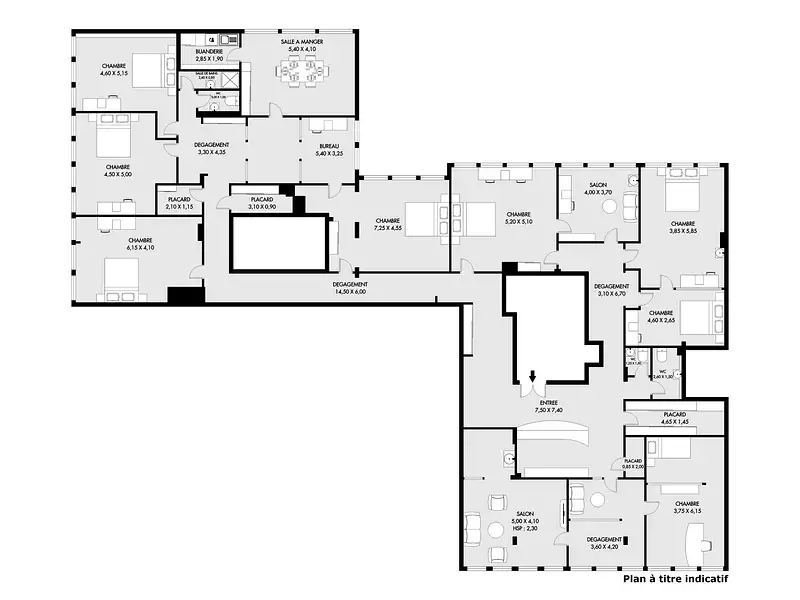 Appartement, 371 m²