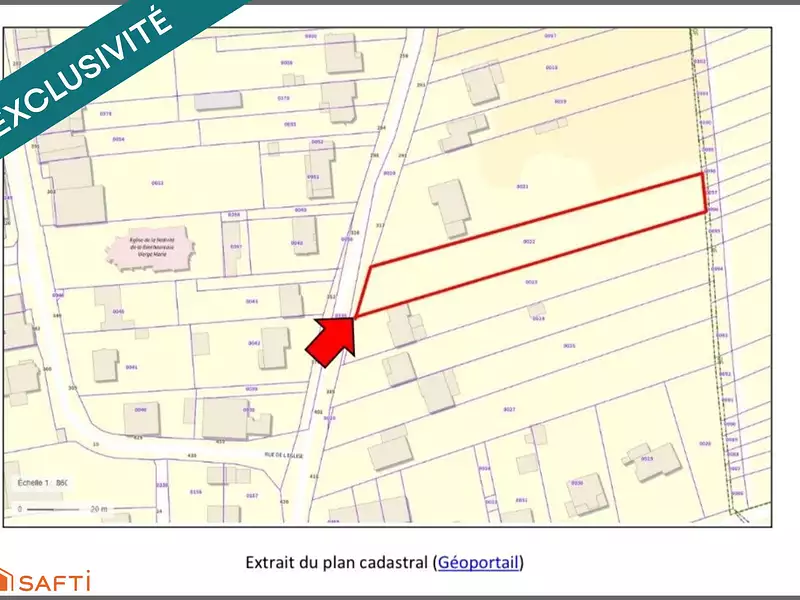 Terrain, 2 114 m²