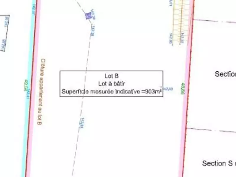 Terrain, 903 m²