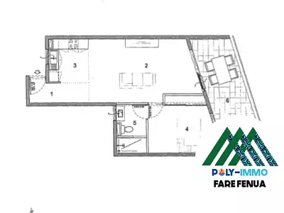 Appartement, 51 m²