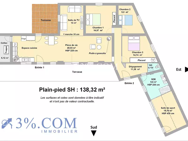 Maison, 138 m²
