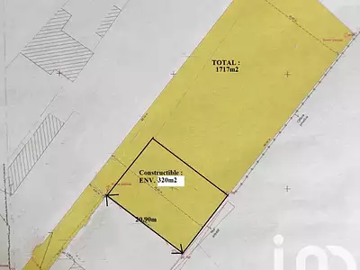 Terrain, 1 717 m²