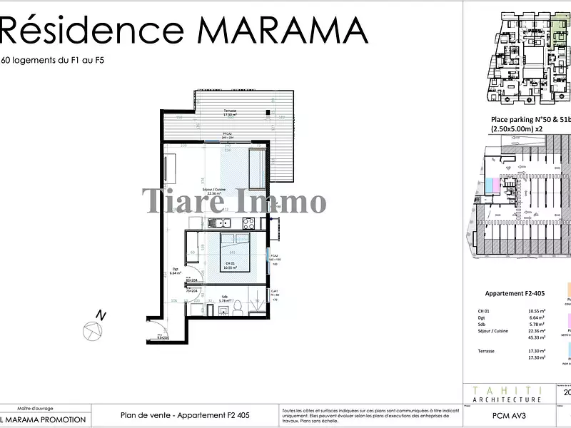 Appartement, 45,33 m²
