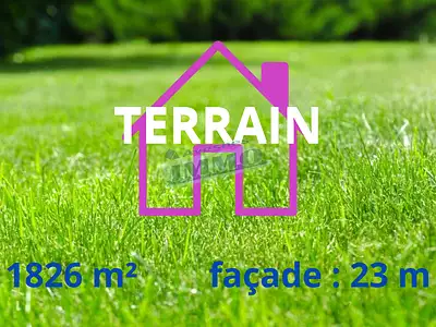 Terrain, 1 826 m²