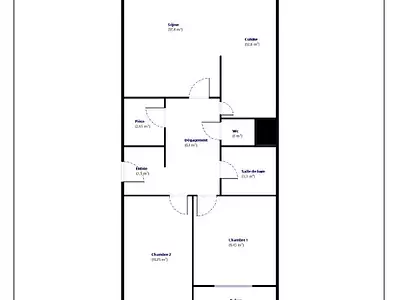 Appartement, 66 m²
