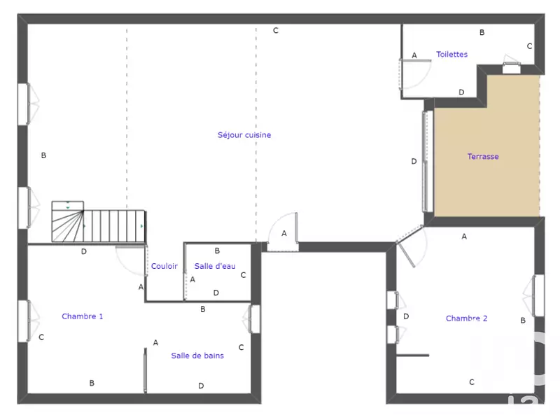 Appartement, 105 m²