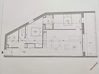 Appartement, 69,5 m²