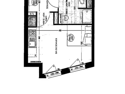 Appartement, 22,5 m²