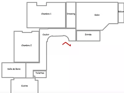 Appartement, 77,9 m²