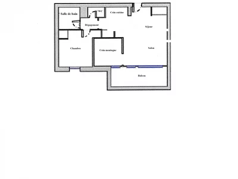 Appartement, 34 m²
