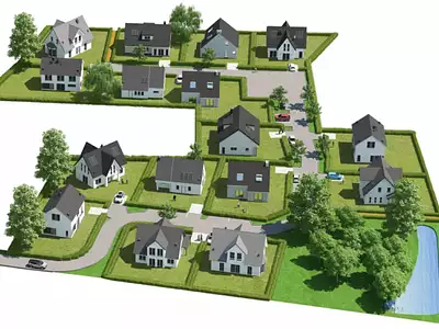 Terrain, 3 543 m²