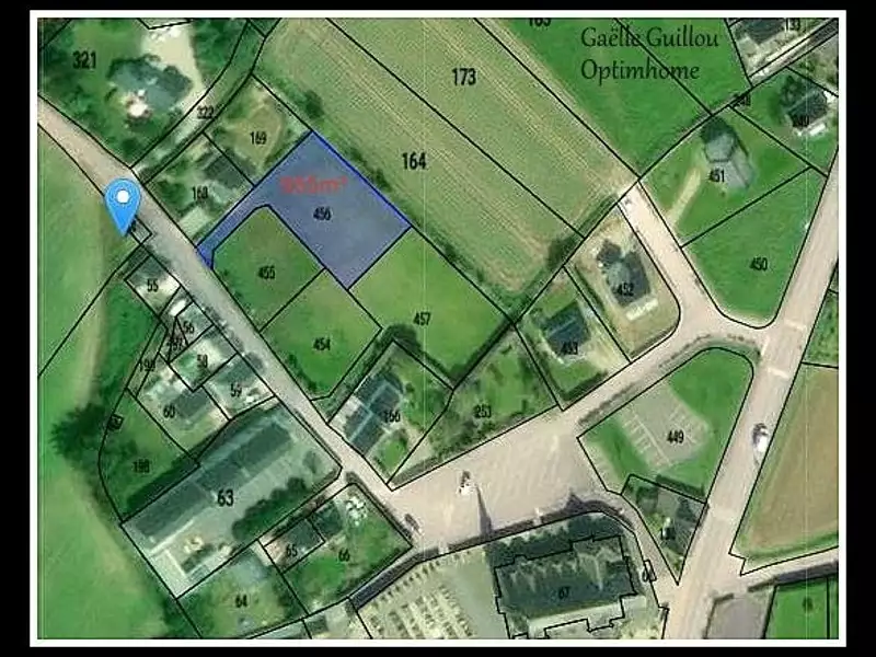 Terrain, 955 m²