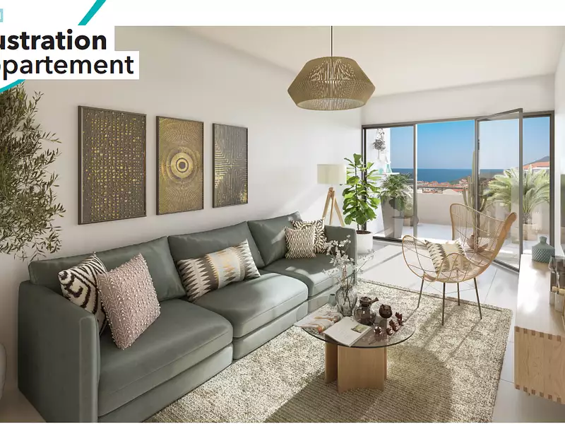 Appartement, 64,6 m²