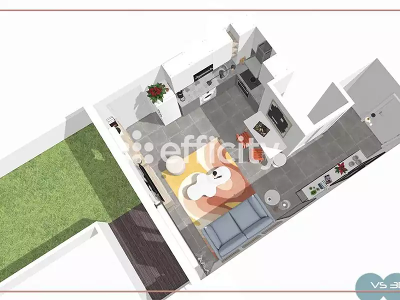 Appartement, 40 m²