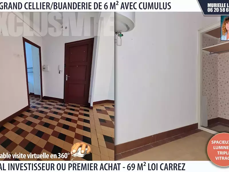 Appartement, 69 m²