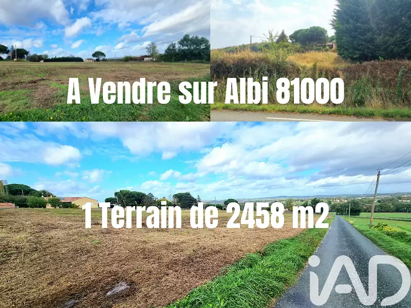 Terrain, 2 458 m²