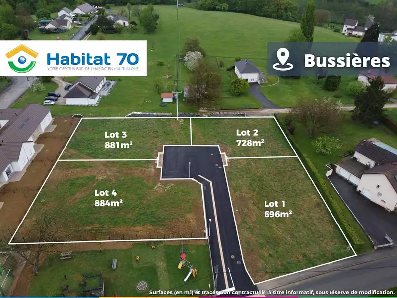 Terrain, 696 m²