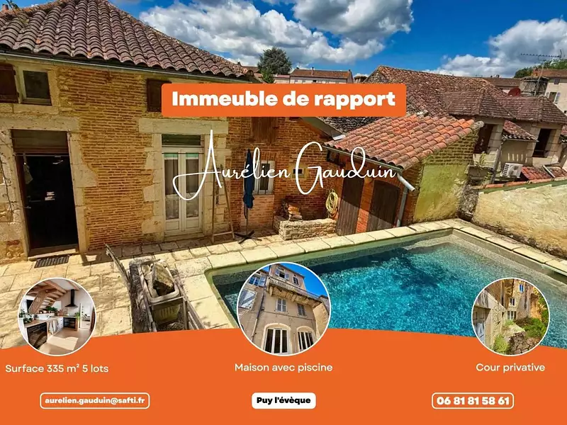 Immeuble, 335 m²